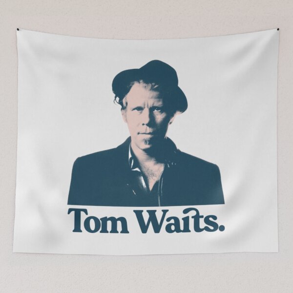 Item preview, Tom Waits ••• Arte pop estético de estilo retro designed and sold by TessieFriesen.