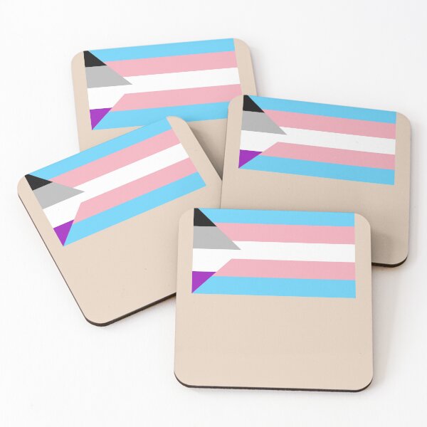Item preview, Asexual Trans flag colors designed and sold by StickerPolitics.