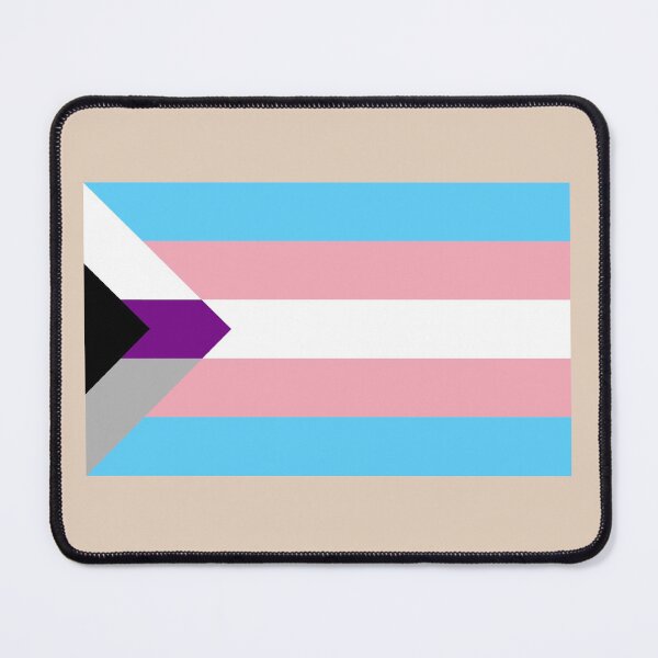 Item preview, Demisexual Trans flag colors designed and sold by StickerPolitics.