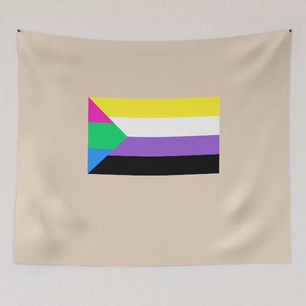 Item preview, Poly Nonbinary flag colors designed and sold by StickerPolitics.