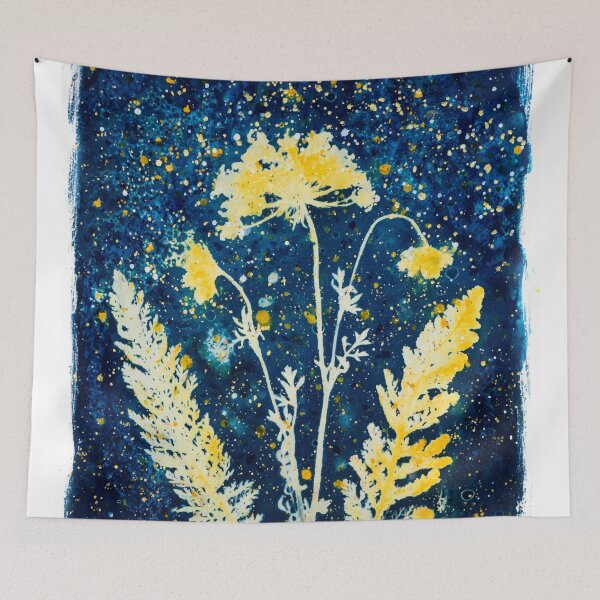 Item preview, Botanical cyanotype 5 designed and sold by Red Witch Art.