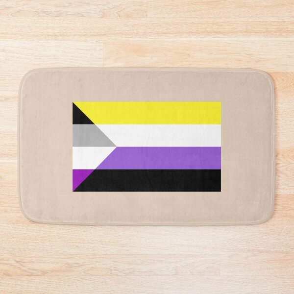 Item preview, Asexual Nonbinary flag colors designed and sold by StickerPolitics.