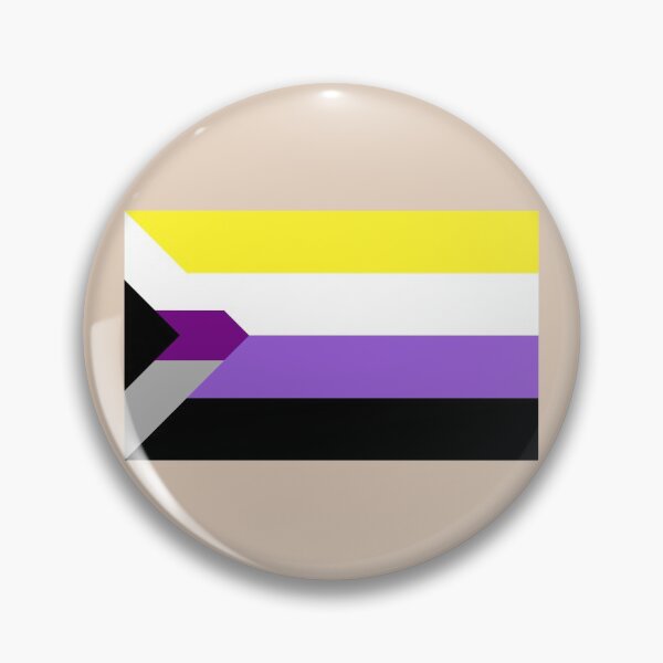 Item preview, Demisexual Nonbinary flag colors designed and sold by StickerPolitics.