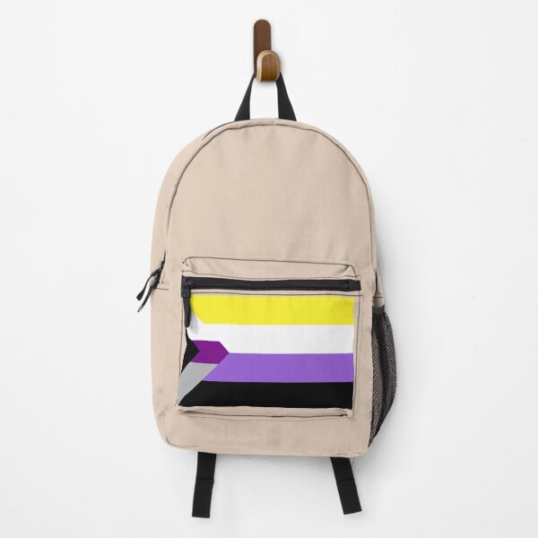 Item preview, Demisexual Nonbinary flag colors designed and sold by StickerPolitics.