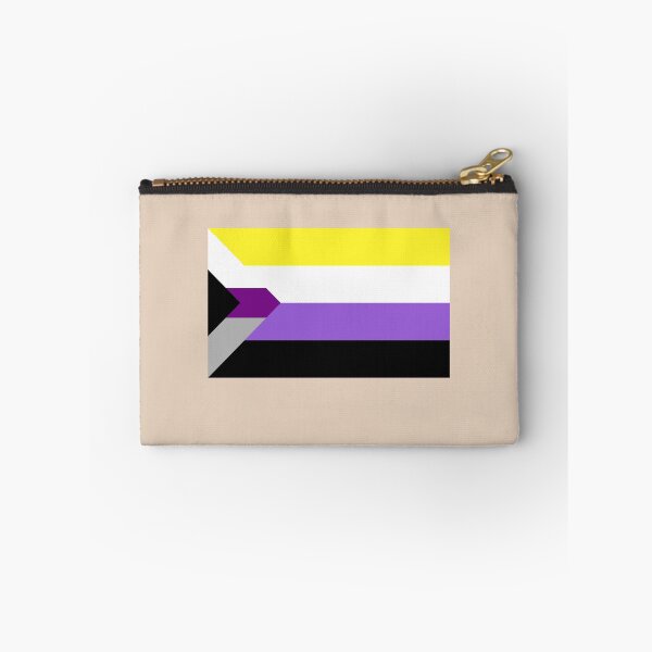 Item preview, Demisexual Nonbinary flag colors designed and sold by StickerPolitics.