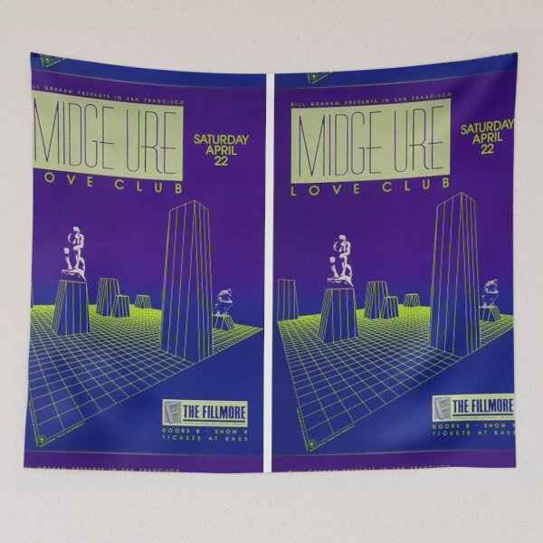 Item preview, Midge Ure Poster designed and sold by LatifahOralie.