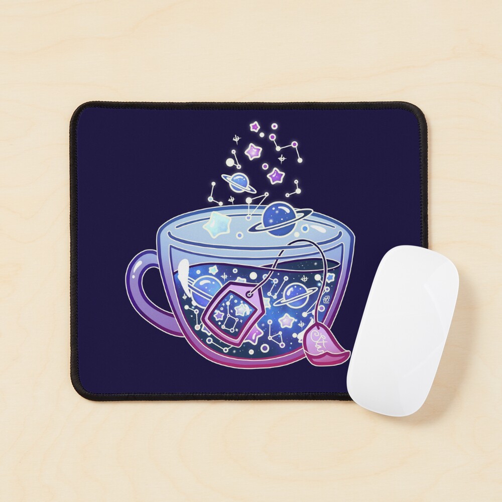 Galaxy Tea Mouse Pad