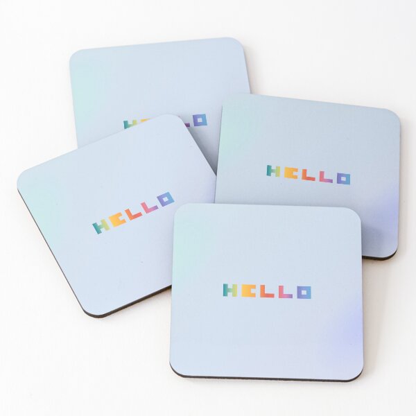 Item preview, Pixel Art Hello Text designed and sold by guillediaz.