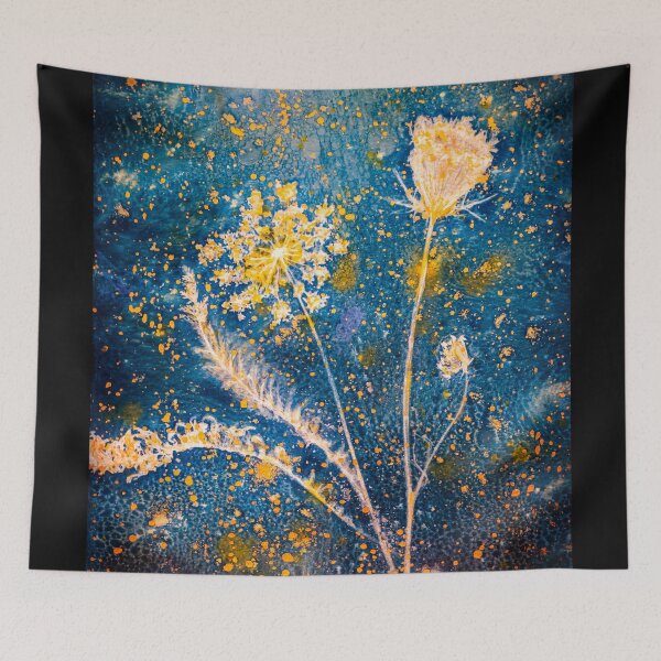 Item preview, Botanical cyanotype 6 designed and sold by Red Witch Art.