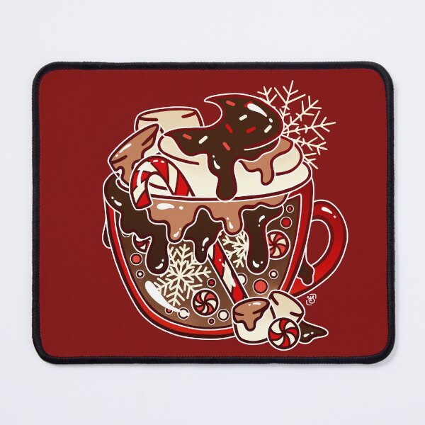 Glass Hot Chocolate Mouse Pad