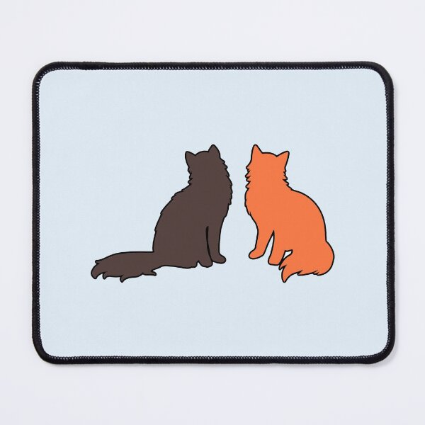 Item preview, Dani & Zafir Twinning (Orange & Brown Cats) designed and sold by andmarstan.