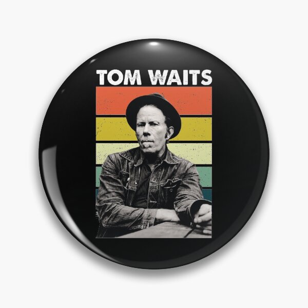 Item preview, Gráfico retro de Tom Waits designed and sold by TessieFriesen.