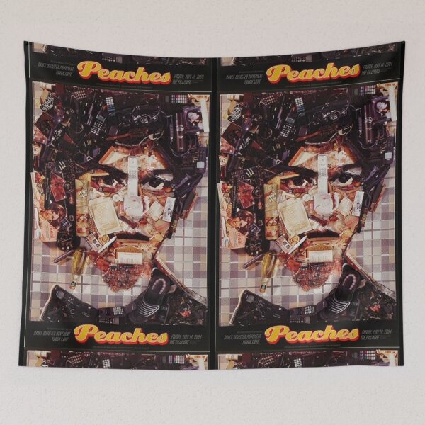Item preview, Peaches Poster designed and sold by LatifahOralie.