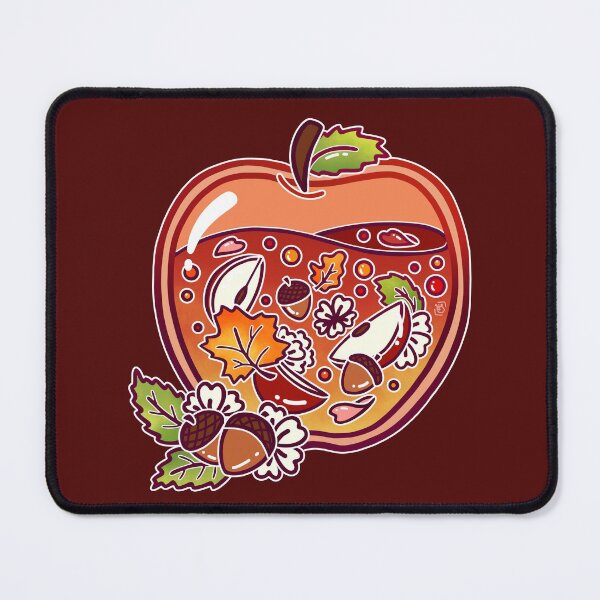 Item preview, Glass Autumn Apple designed and sold by heysoleilart.