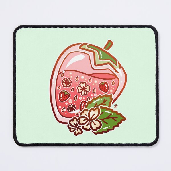 Item preview, Glass Strawberry designed and sold by heysoleilart.