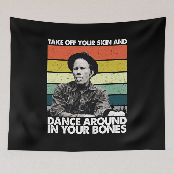 Item preview, Quítate la piel y baila en tu Tom Retro Waits designed and sold by TessieFriesen.