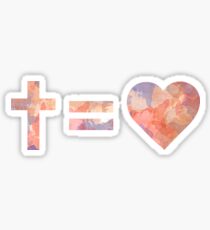 Christian Symbol Sticker