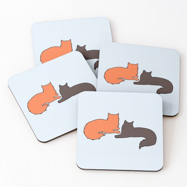 Item preview, Dani & Zafir Lounging Around (Orange & Brown Cats) designed and sold by andmarstan.