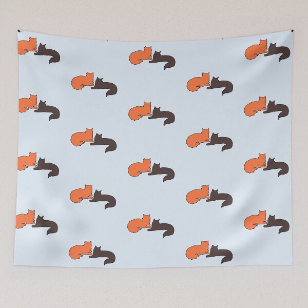 Item preview, Dani & Zafir Lounging Around (Orange & Brown Cats) designed and sold by andmarstan.