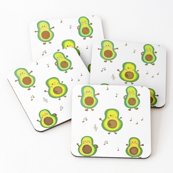 Item preview, Happy dancing avocados designed and sold by de-creartique.