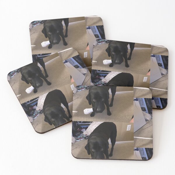 Artikelvorschau, Kopie von Happy day Black lab smileday black lab black lab entworfen und verkauft von LittleBirdInk.