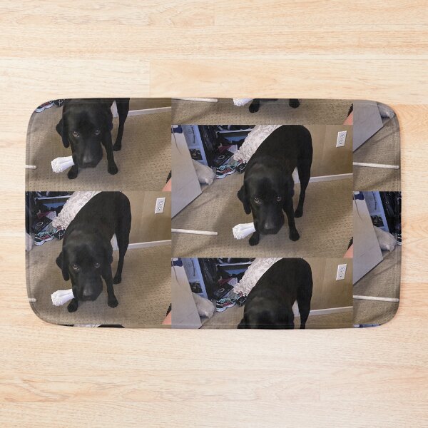 Artikelvorschau, Kopie von Happy day Black lab smileday black lab black lab entworfen und verkauft von LittleBirdInk.