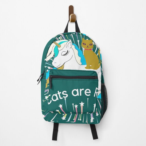 Item preview, Cats are Real, Just ask the Unicorn. designed and sold by PurrfectLuv.