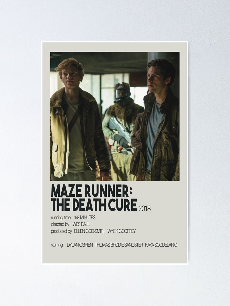 The Maze Runner 3 The Death Cure Movie Poster