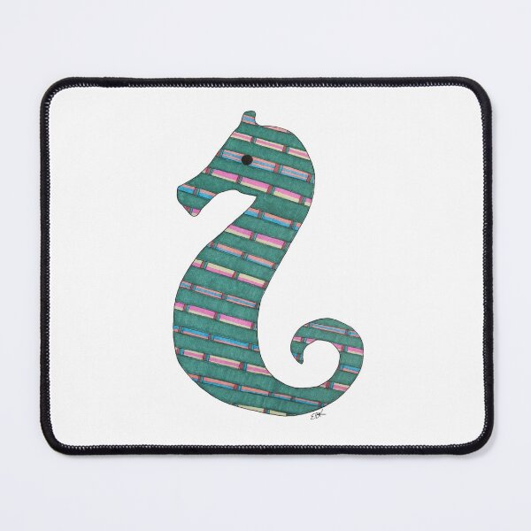 Item preview, Teal Seahorse designed and sold by ErinBrieArt.