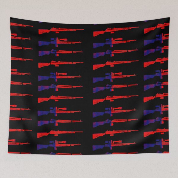Item preview, Print Guns Not Money (US Flag) designed and sold by Daluyong.