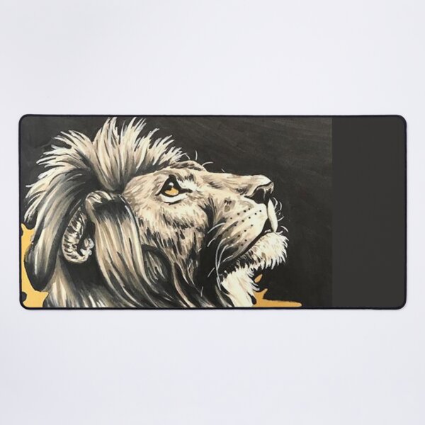 Item preview, Lion Gazing Upward designed and sold by Lady-Lilac.