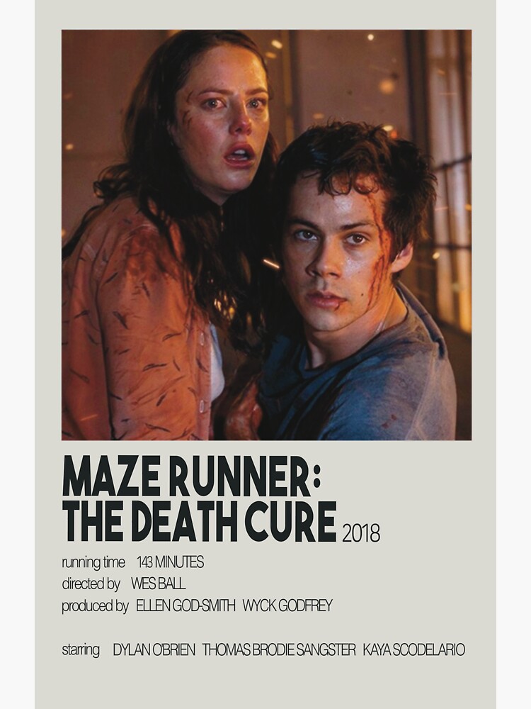 The Maze Runner 3 The Death Cure Movie Poster