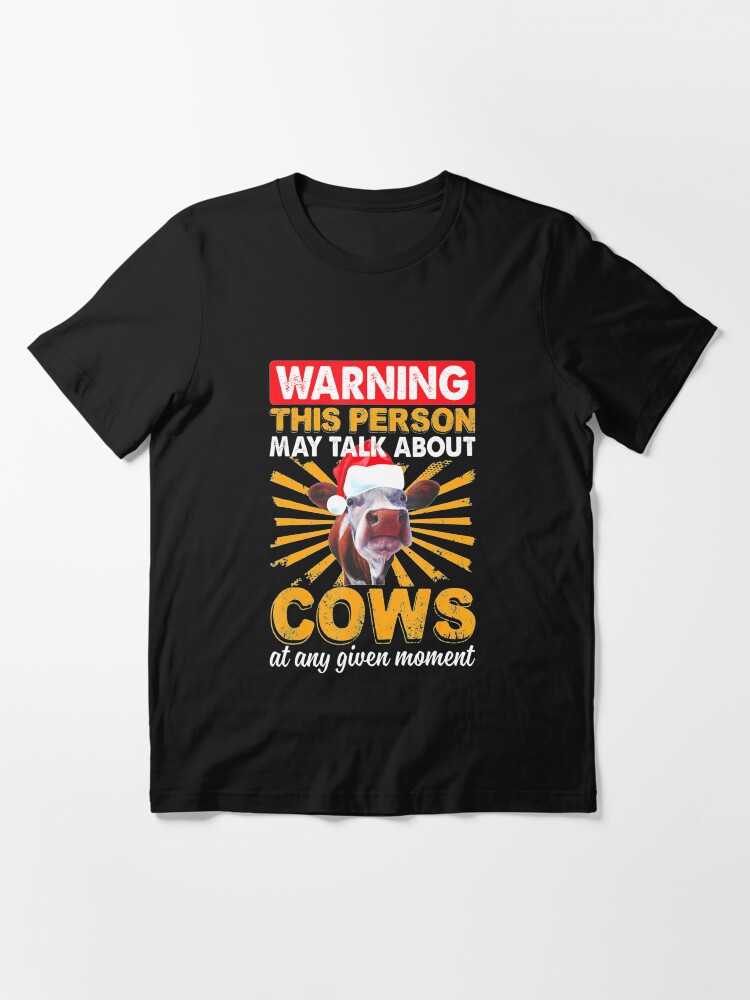 Alternate view of Cows At Any Moment Essential T-Shirt
