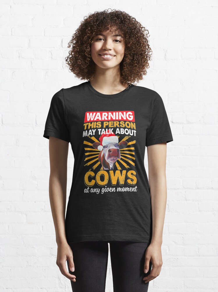 Alternate view of Cows At Any Moment Essential T-Shirt