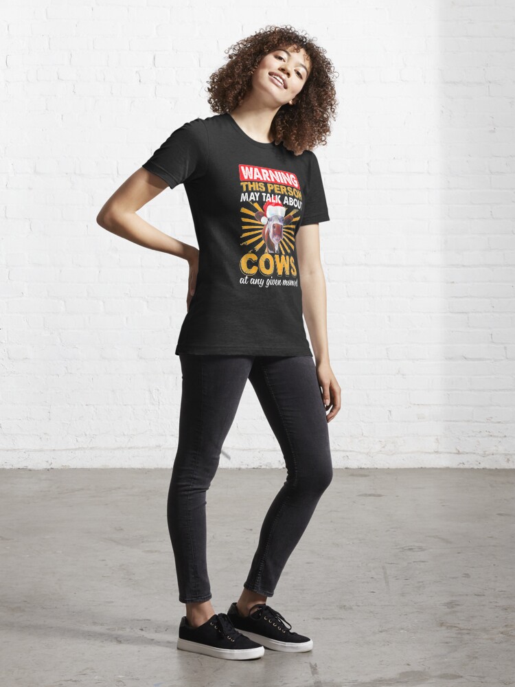 Alternate view of Cows At Any Moment Essential T-Shirt