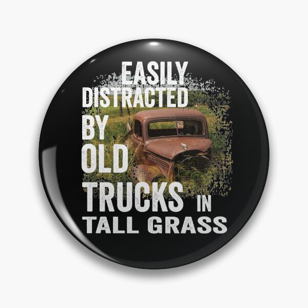 Item preview,  Vintage fun; Easily distracted by trucks in tall grass designed and sold by Department61.