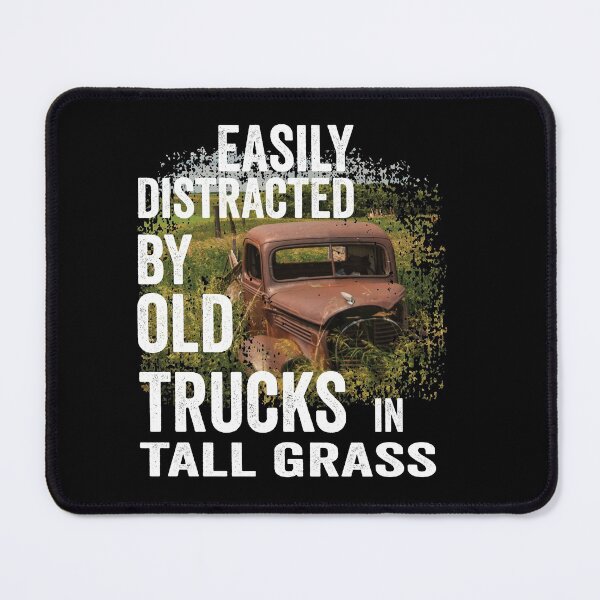 Item preview,  Vintage fun; Easily distracted by trucks in tall grass designed and sold by Department61.