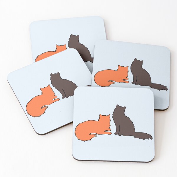 Item preview, Dani & Zafir Looking At You (Orange & Brown Cats) designed and sold by andmarstan.