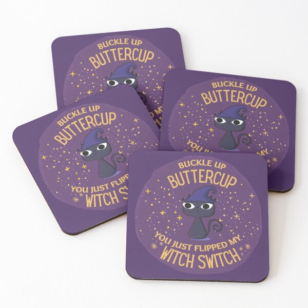 Artikelvorschau, Schnallen Sie sich Butterblume an. Sie haben gerade meinen Hexenschalter umgelegt entworfen und verkauft von aniicreates.