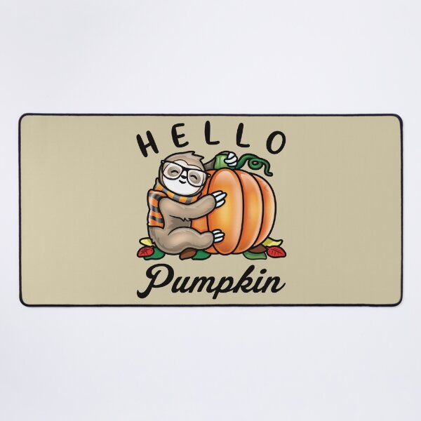 Item preview, Hello Pumpkin - Cute Fall Sloth designed and sold by pablomendoza.
