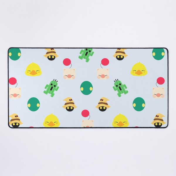 ff pattern Desk Mat