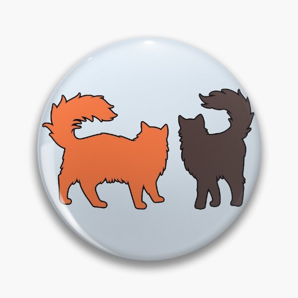 Item preview, Dani & Zafir Vibing (Orange & Brown Cats) designed and sold by andmarstan.