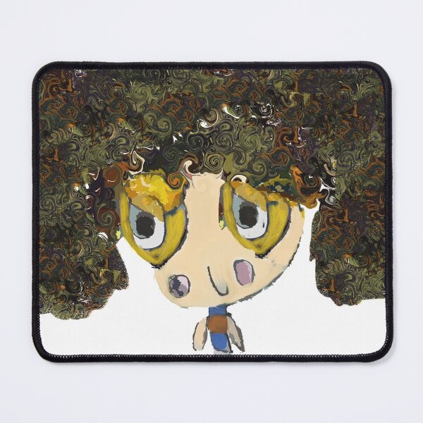 Item preview, The girl and Her black hair designed and sold by LATIGO BAYNE.