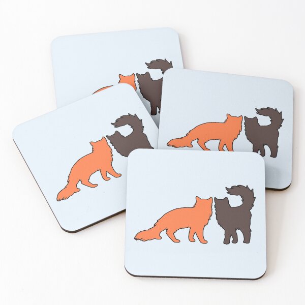 Item preview, Dani & Zafir Feeling Spicy (Orange & Brown Cats) designed and sold by andmarstan.
