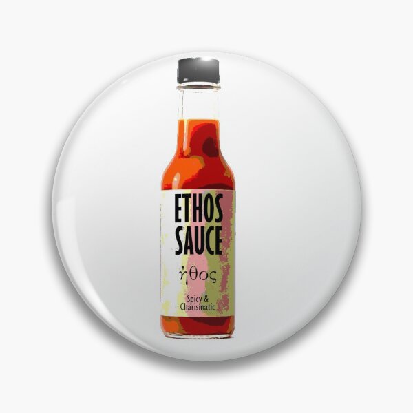 Item preview, Ethos Sauce (Rhetoric Sticker / Image) designed and sold by rhetoricality.