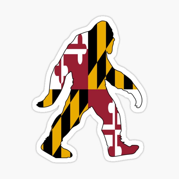 Ford Maryland State Flag Oval MD Sticker Decal - Rotten Remains