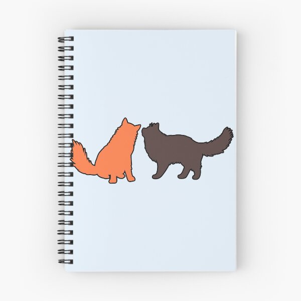 Item preview, Dan & Zafir Telling Secrets (Orange & Brown Cats) designed and sold by andmarstan.
