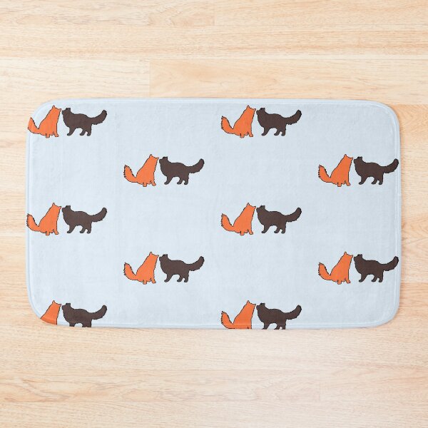 Item preview, Dan & Zafir Telling Secrets (Orange & Brown Cats) designed and sold by andmarstan.