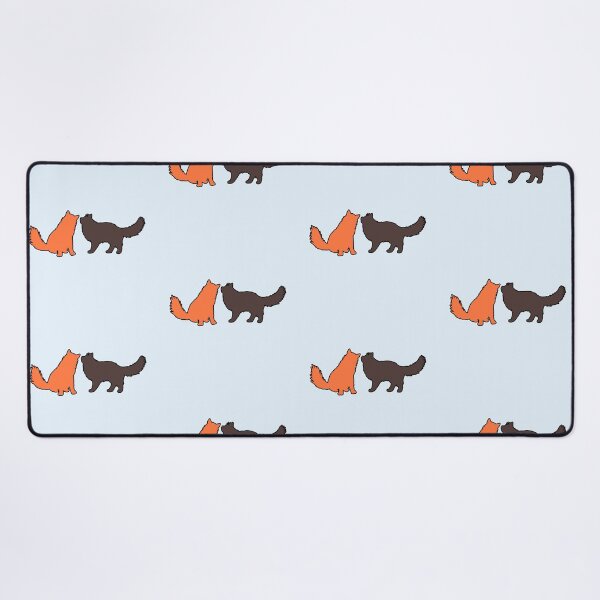 Item preview, Dan & Zafir Telling Secrets (Orange & Brown Cats) designed and sold by andmarstan.