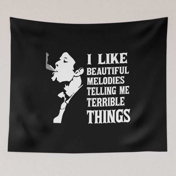 Item preview, Tom Waits: me gustan las bellas melodías que me dicen cosas terribles designed and sold by TessieFriesen.